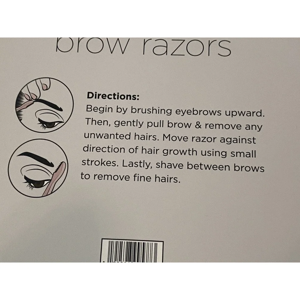 Beauty‎ Concepts 8 Pk Precision Eyebrow Razors Ultra Precise Grooming New In Box